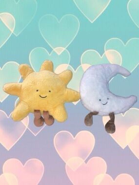 Off brand jellycat sun and moon